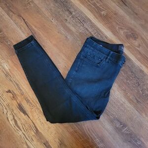 Torrid Womens Jeans 16R Black Bombshell Skinny Button Fly Stretch Casual